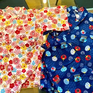 Children’s Japanese outfits in size 110 and 130. This is 2 outfits